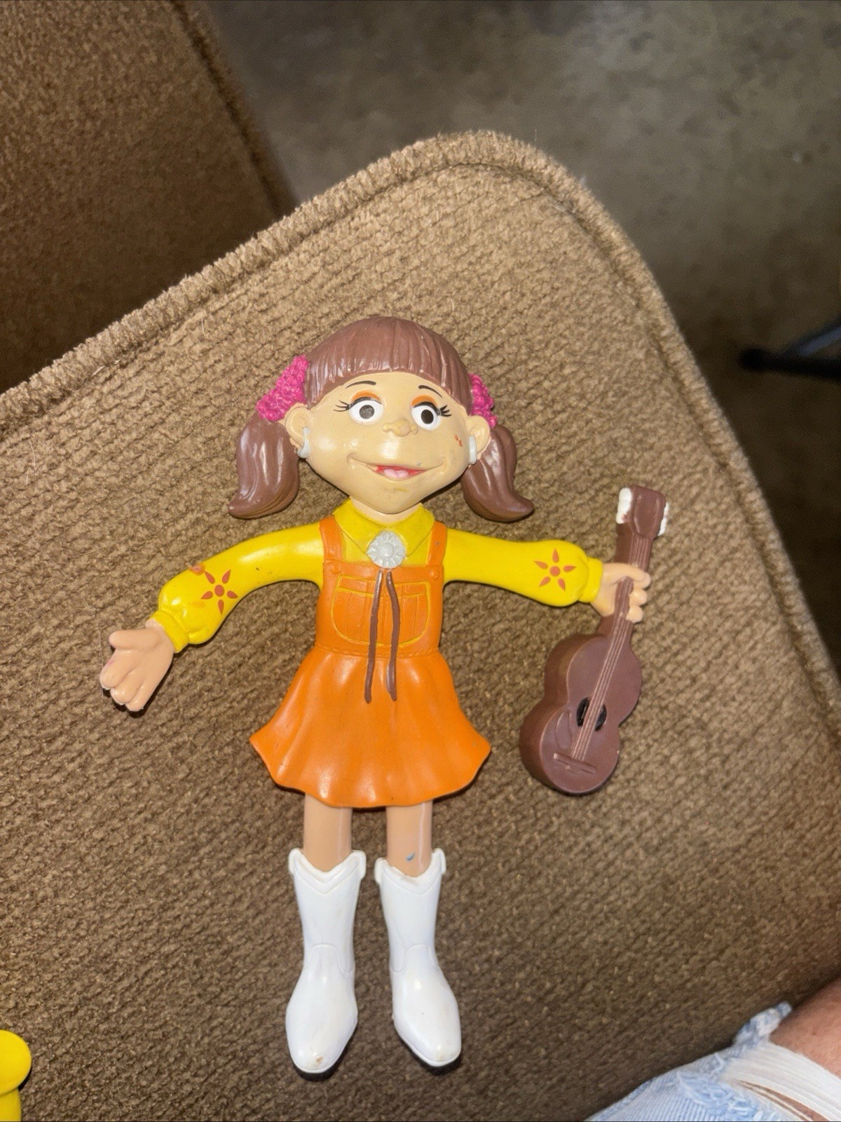 Vintage 1995 Russ Berrie Puzzle Place Kiki Bendy 6”Action Figure Doll