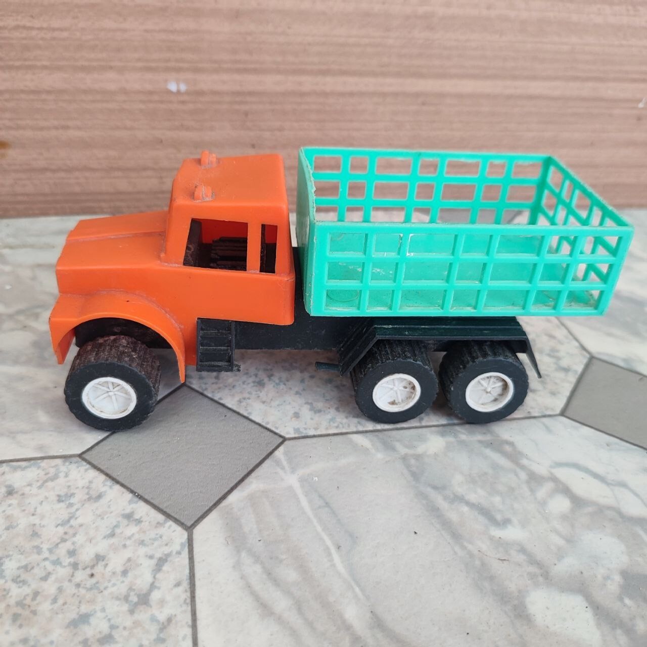 Vintage toy plastic truck Ukraine