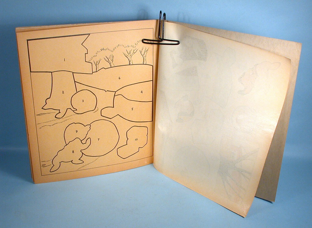 1950-60s Bugs Bunny 7 Items Sticker Fun Book Puzzles Bowls Warner Bros.