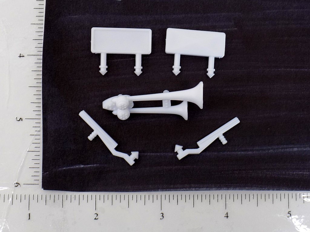 Structo Plastic Mirror/Airhorn/Wipers Truck Accessory Set Toy Parts STP-002