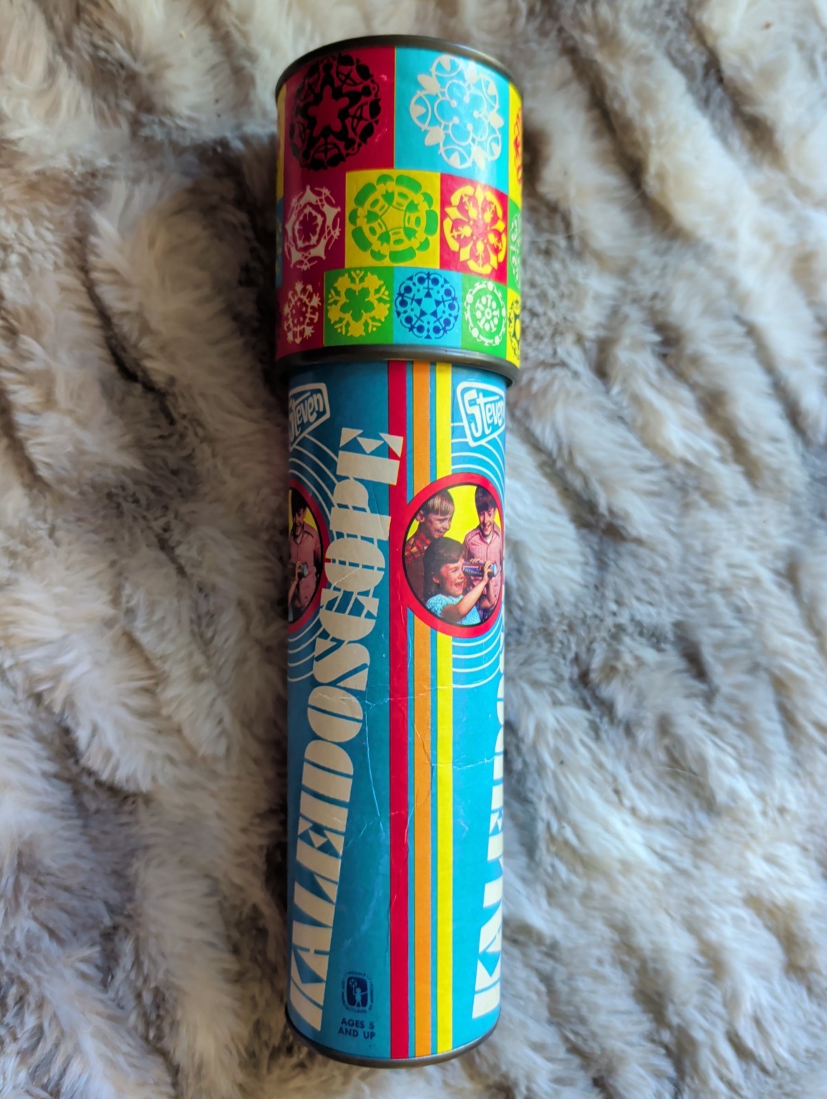 Vintage 1973 Steven Mfg. Co Model 150 Toy Kaleidoscope – great condition