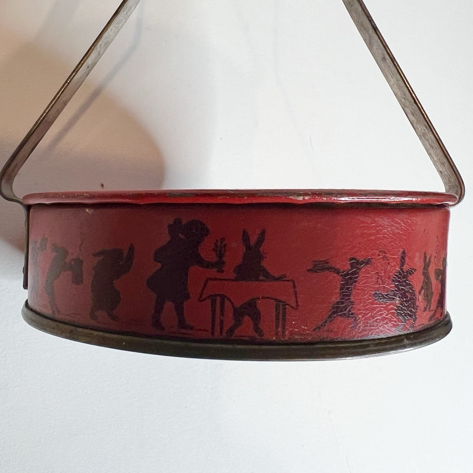 Rare Antique Wolverine No 77 Merry Miller Tin Litho Sand Plaything 1920s