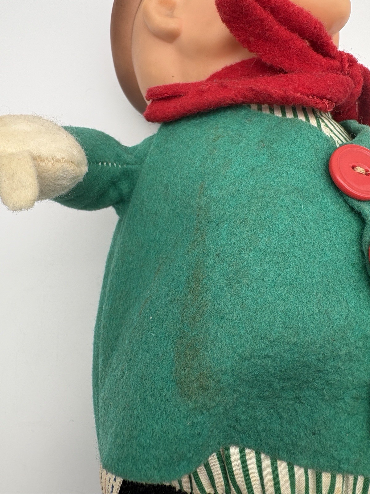 Original 1962 Mr. Magoo Stuffed Doll Ideal Toys Rubber Head UPA Pictures Vintage