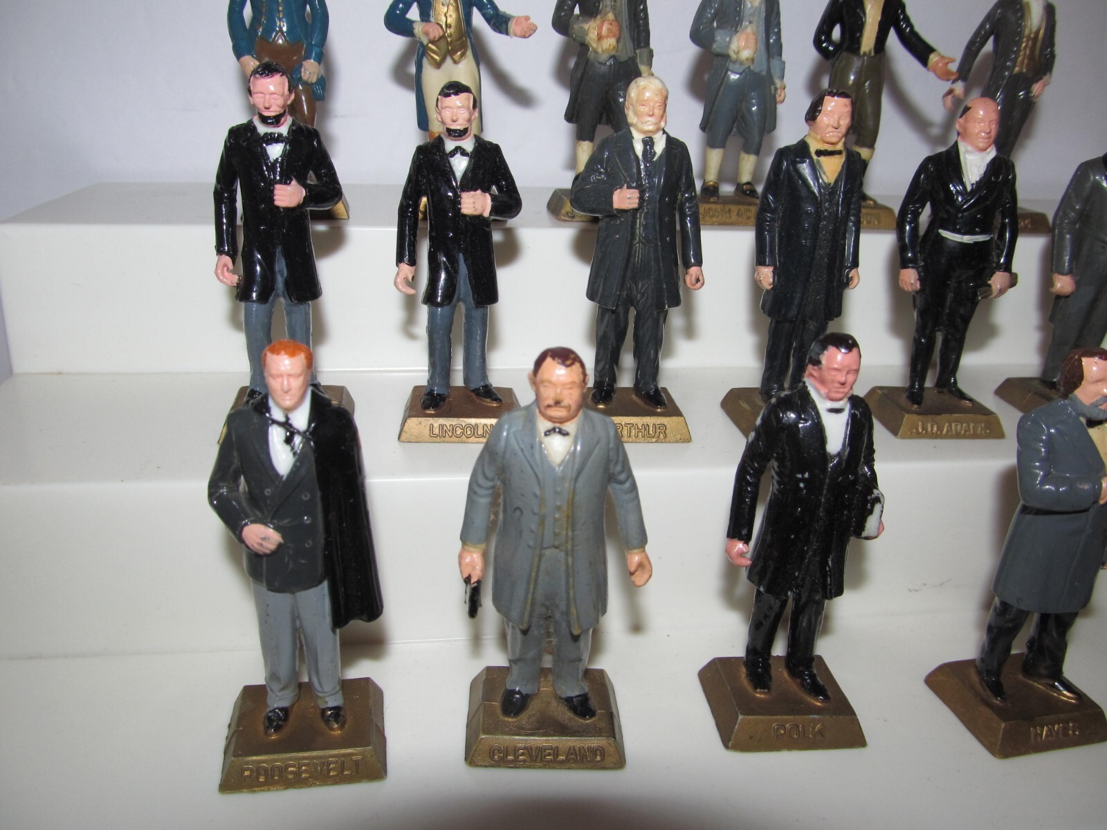 Vintage 1960’s MARX United States Presidents Miniature Figure LOT