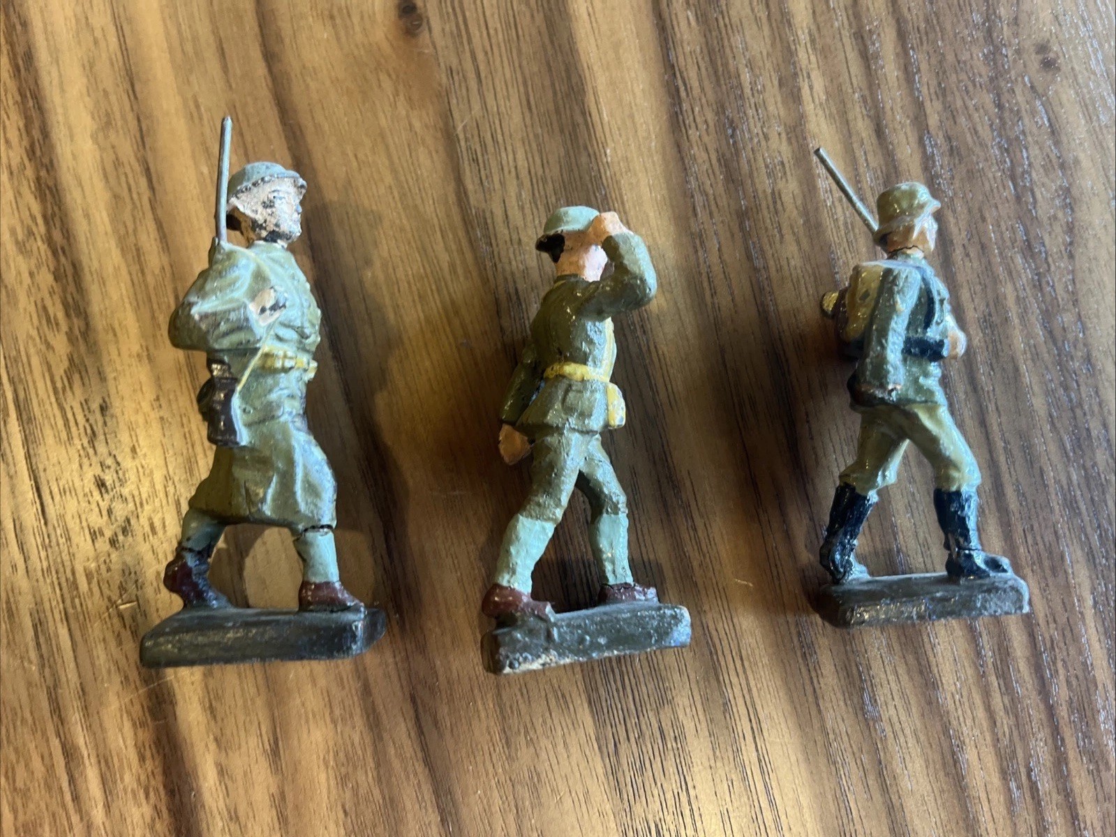 Lot Of 3 LINEOL Soldiers – Made In Germany