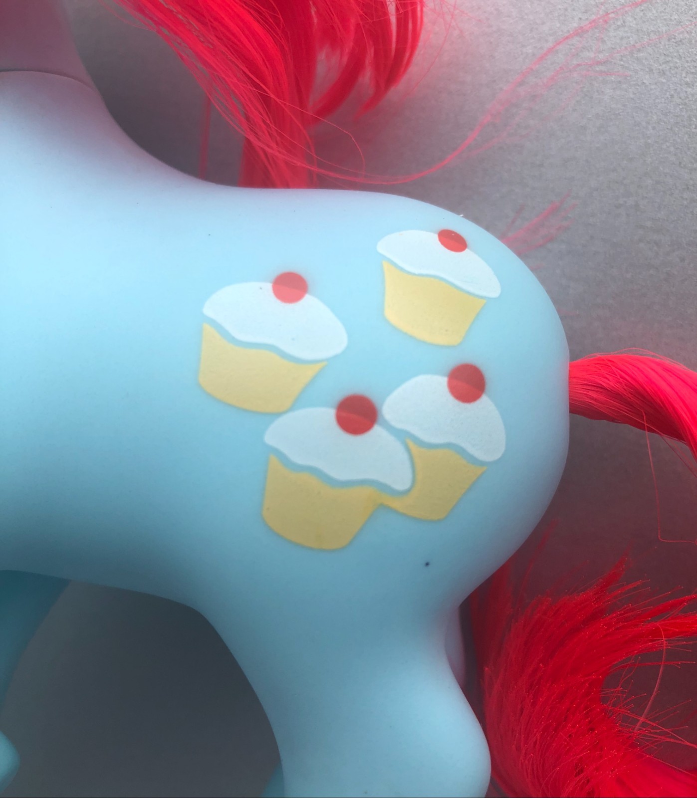 Vintage 1980s G1 MLP My Little Pony Cookery CHERRY SWEET UK EXCLUSIVE Toy (B)