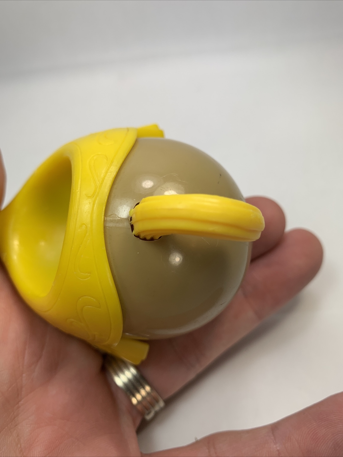 RARE Weebles West Hasbro Tan Horse Yellow Saddle Variant Not common Figure
