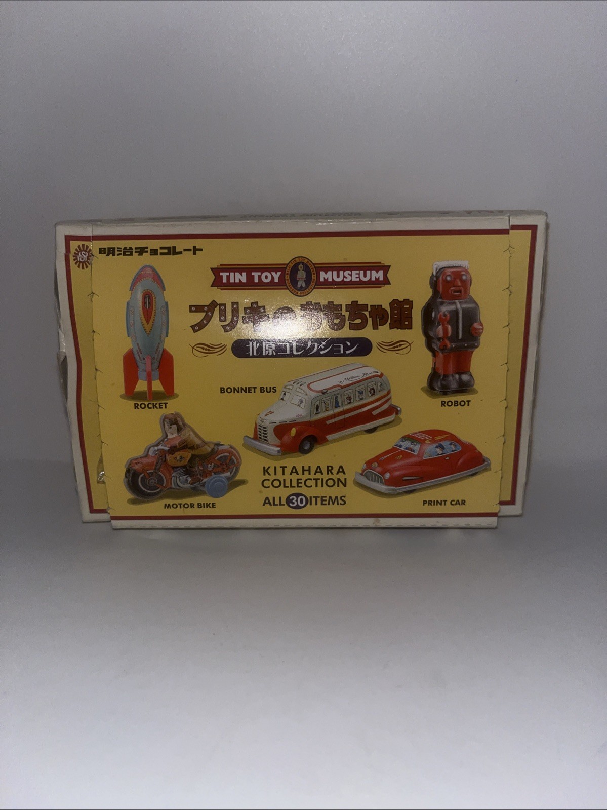 Meiji Mini Tin Toys from Kitahara Museum Collections Year 2003 (5 cm) Open Box