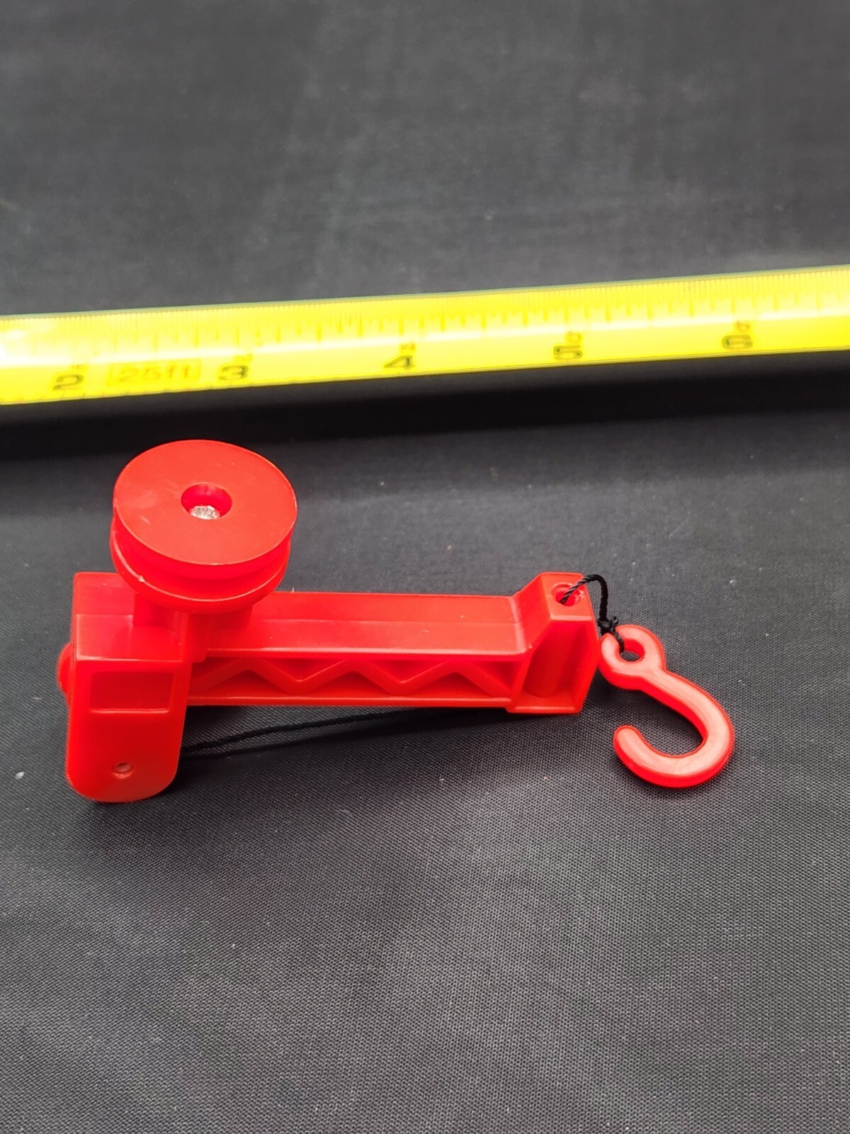 WCW electronic monday nitro arena Red Plastic Pulley piece wwf wrestling toy biz