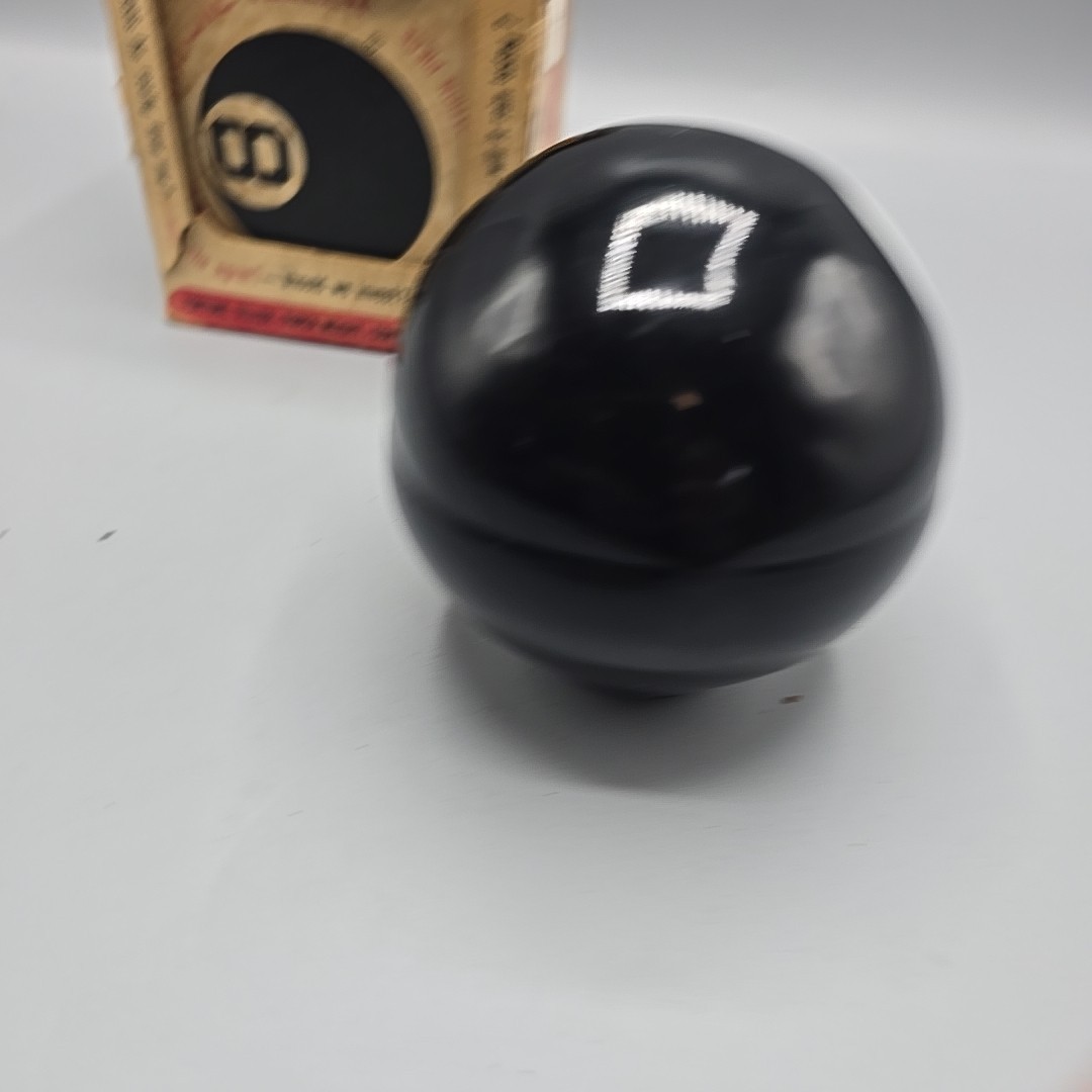 RARE Vintage Magic 8 Ball Fortune Teller w/ Original Box – Alabe Crafts USA 1948