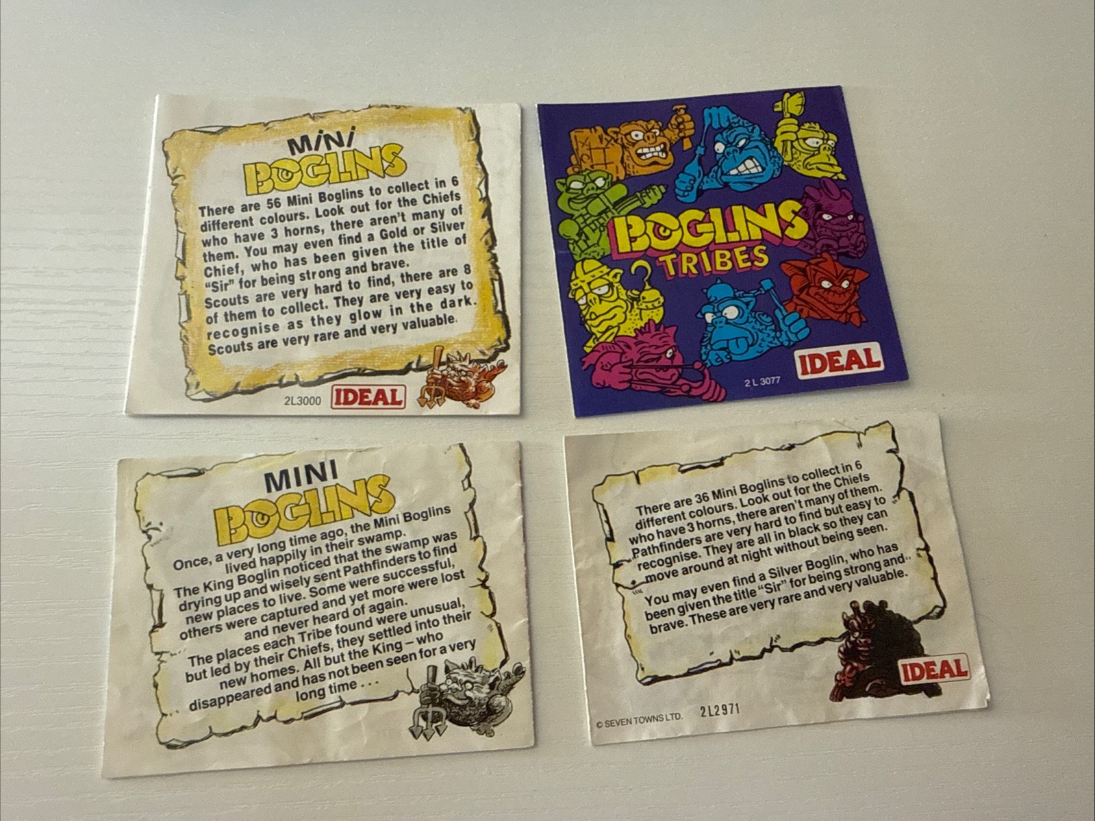 Ideal Mini Boglins Brochure