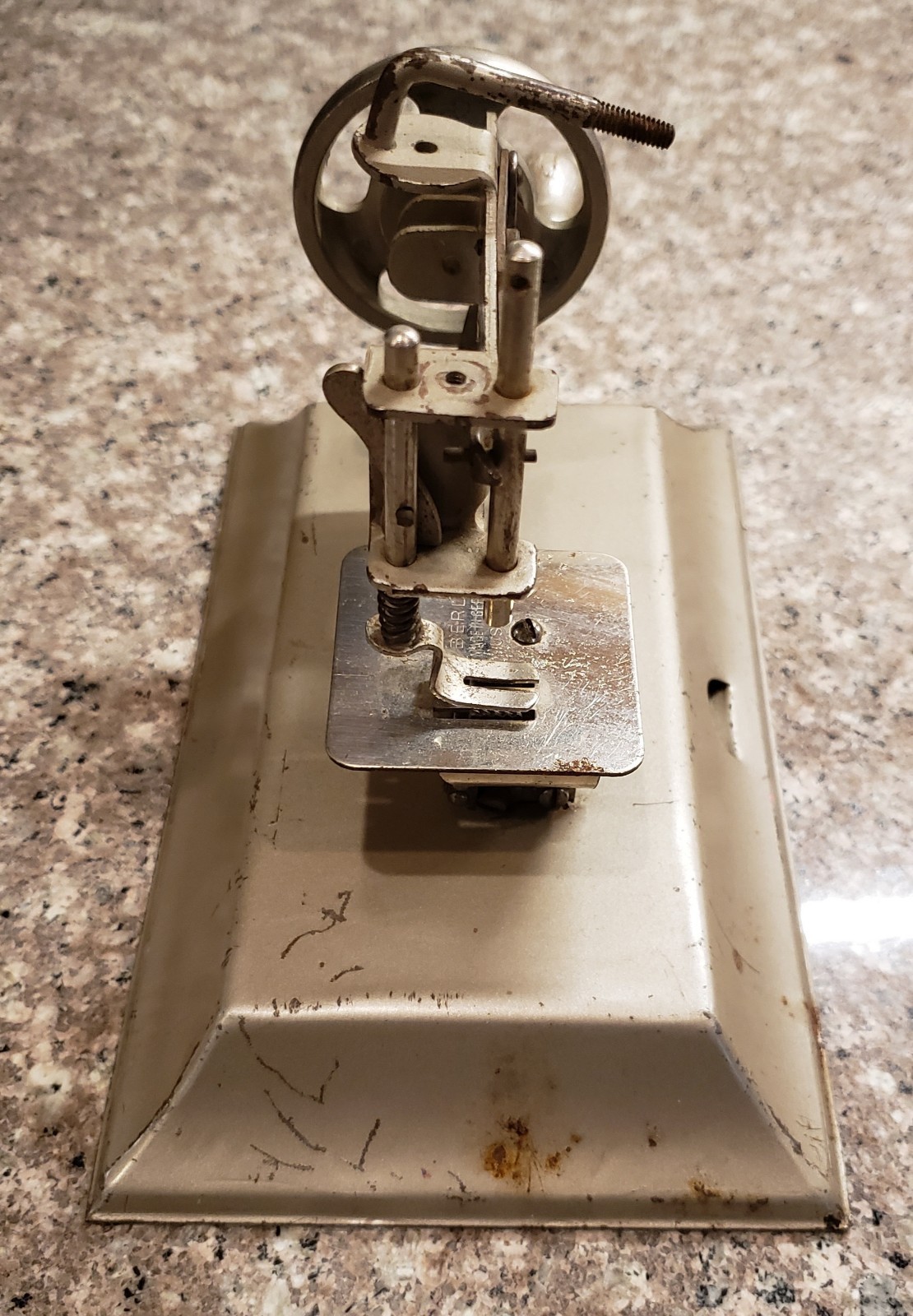 Antique c. 1945 KAYanEE Sewing Machine Mini Hand Crank Toy US Zone Germany