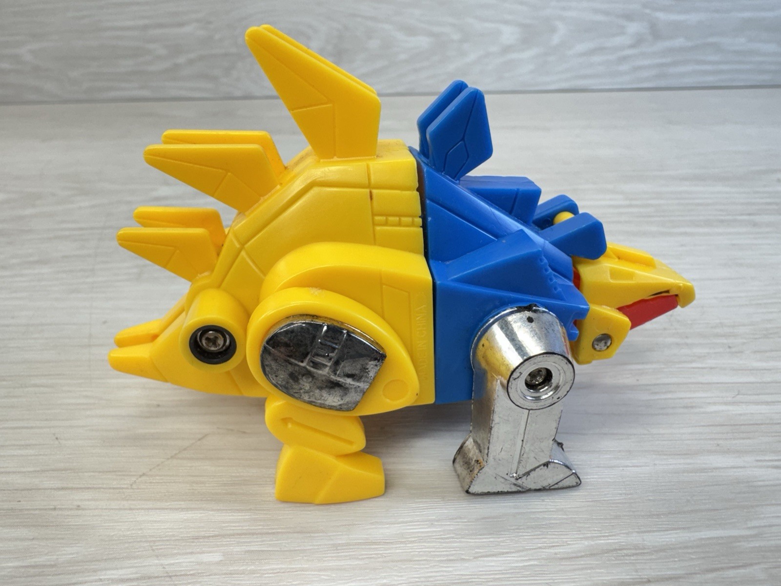 Vintage Buddy L Robotron Dinotron Stegotron Dinosaur 1992 Transformer Figure