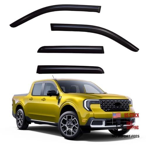Window Visors Rain Guards Compatible with Side Window 2022-2026 Ford Maverick