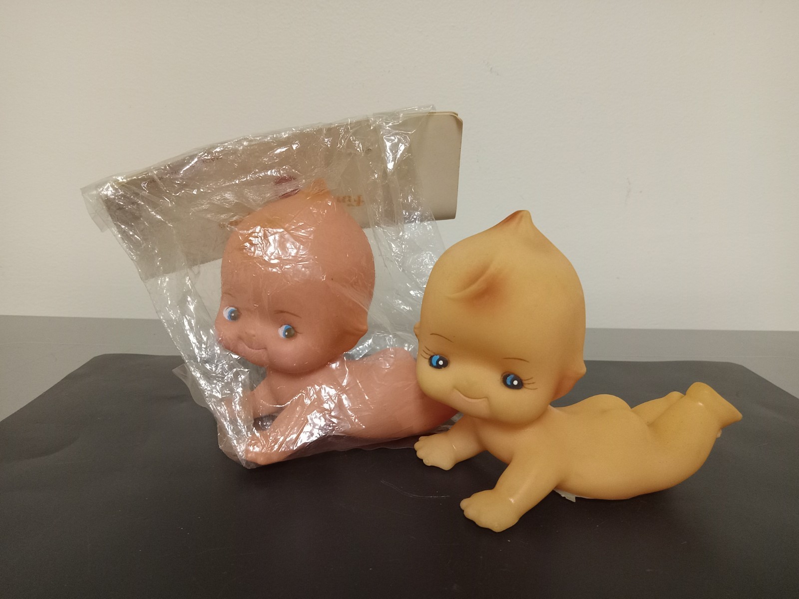 VTG Soft Rubber Kewpie Crawling Doll Toy Hong Kong