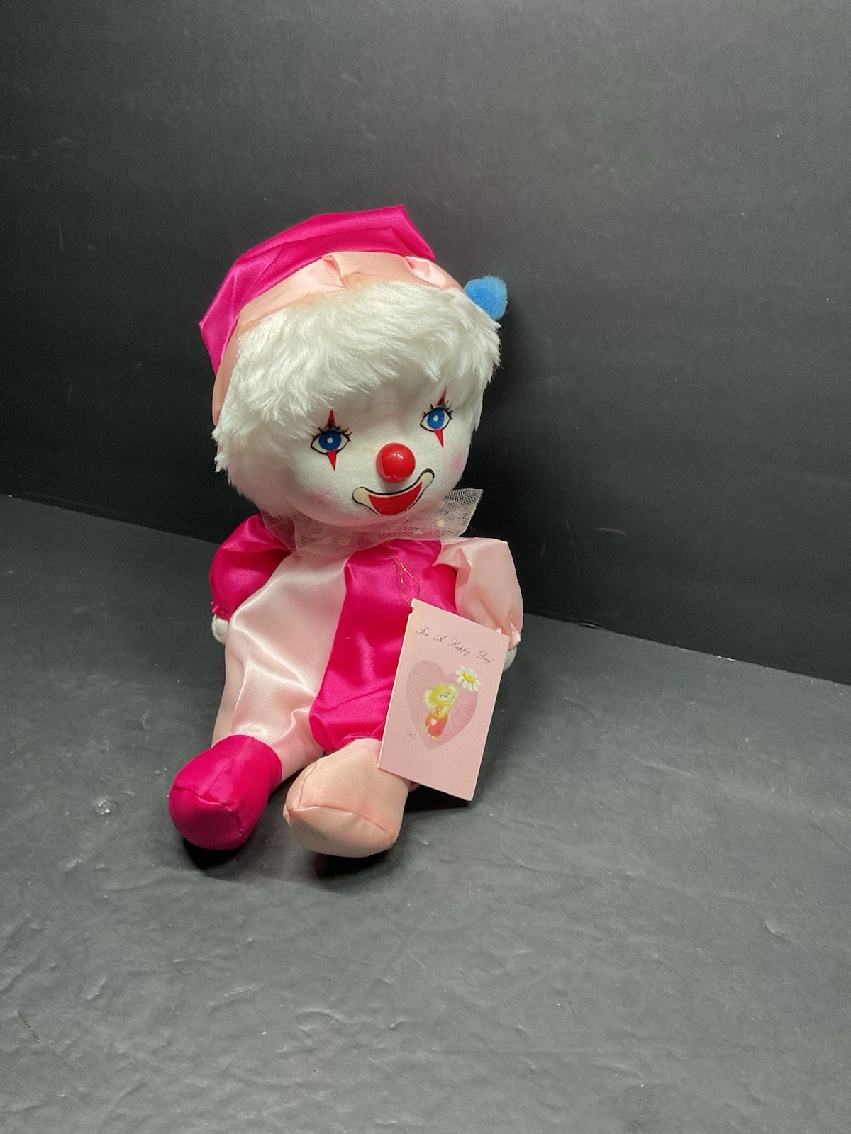 Vintage Poter Clown Musical Wind Up 1980’s