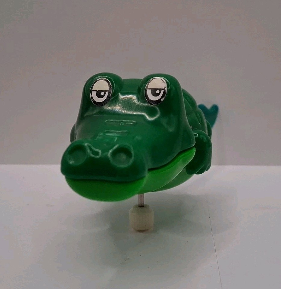 Vintage Tomy Wind Up Toys Lot Of 3 – Alligator, Seal, Teapot