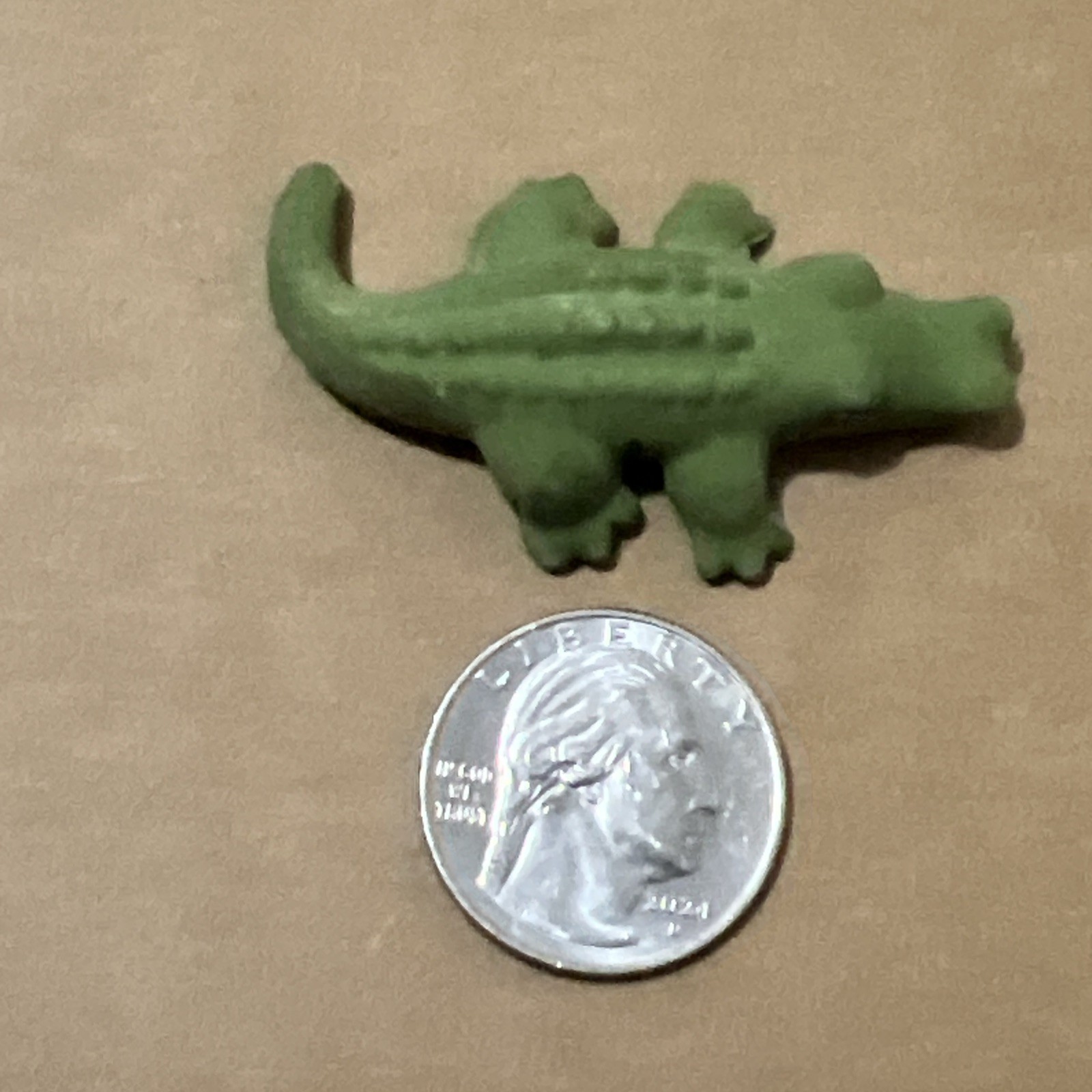 Vintage Alligator Toy Small