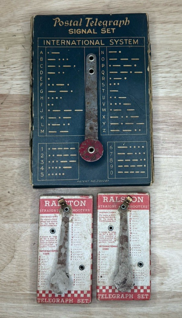 Vintage Tom Mix Telegraph Premium Lot
