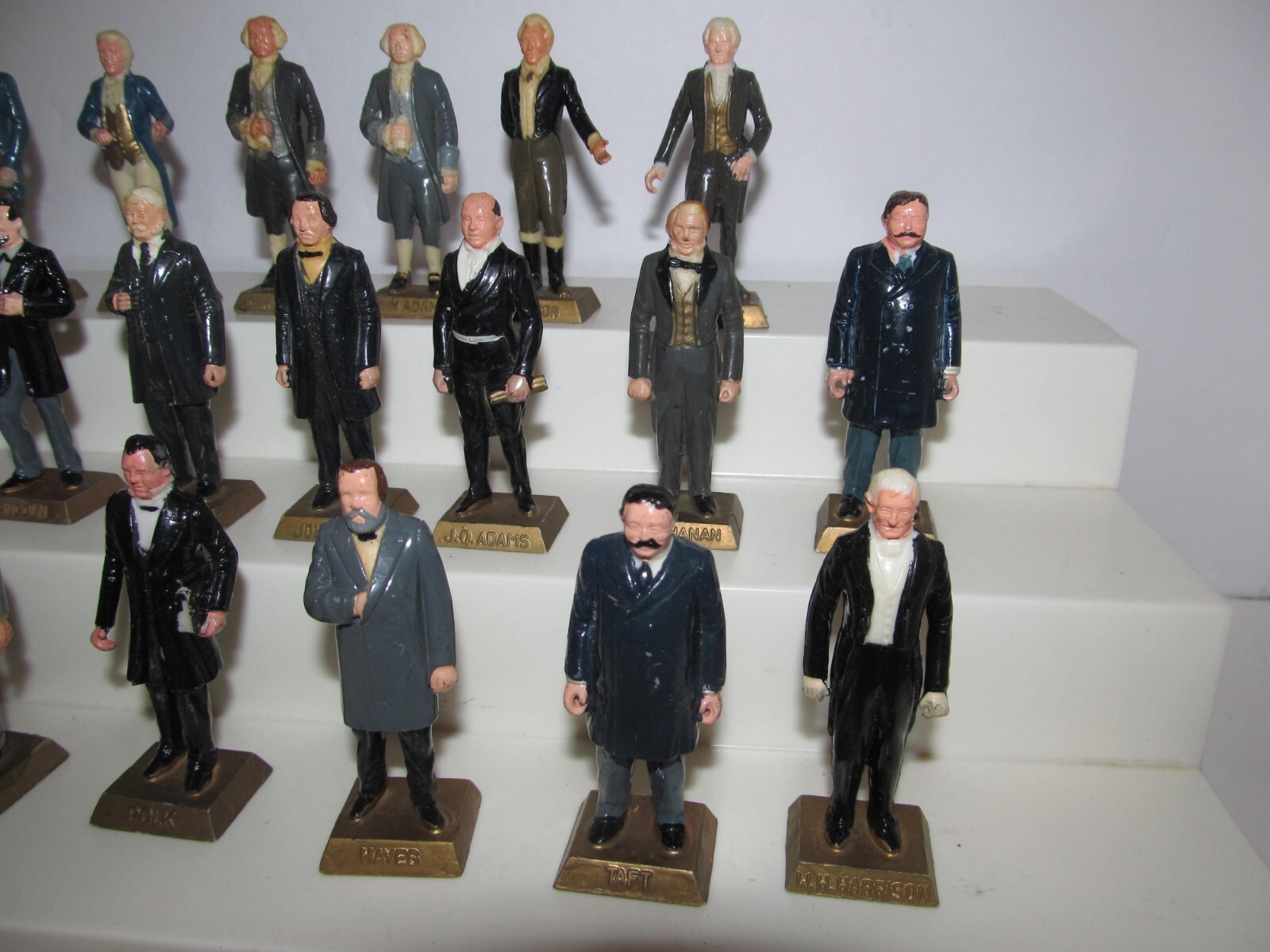 Vintage 1960’s MARX United States Presidents Miniature Figure LOT