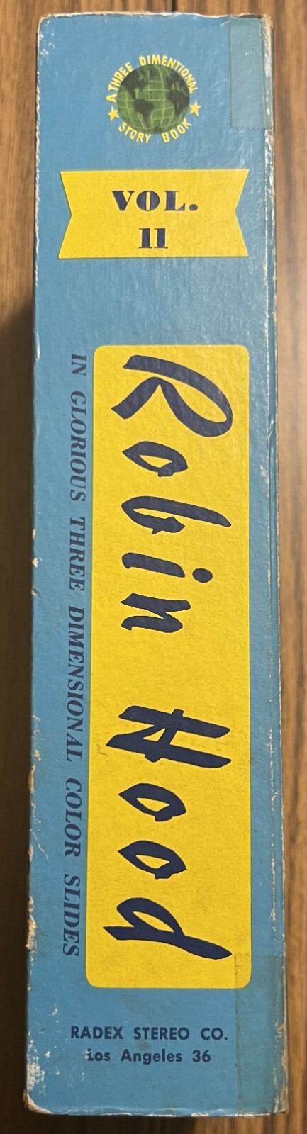 Story of Robin Hood Vol. 11 3D Slides and Viewer – Radex Stereo Co. Los Angeles