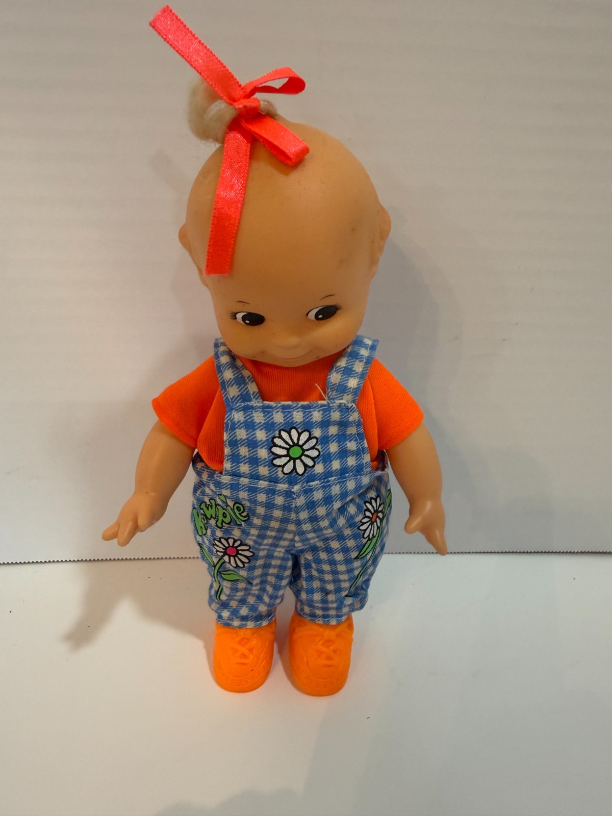 Jesco Kewpie Doll Rubber with KEWPIE SUIT PANTS & SHOES 1993, 8″