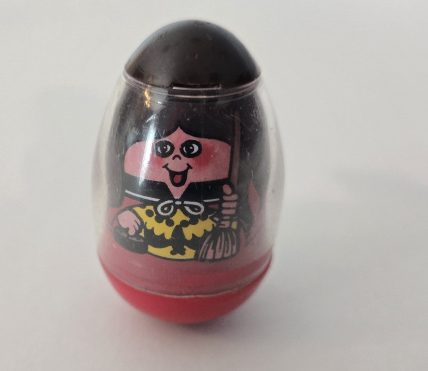 Hasbro Weeble Wobble Haunted House, Witch Weeble, 1976