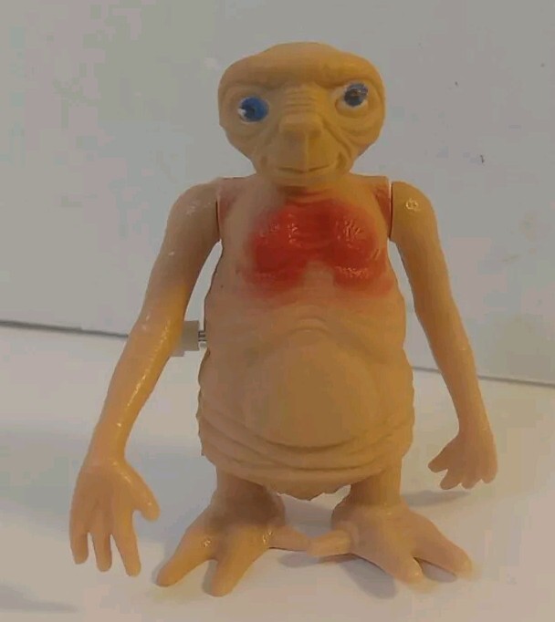 RARE 1982 ET Extra Terrestrial Wind-Up Walking Figure by LJN Universal Studios