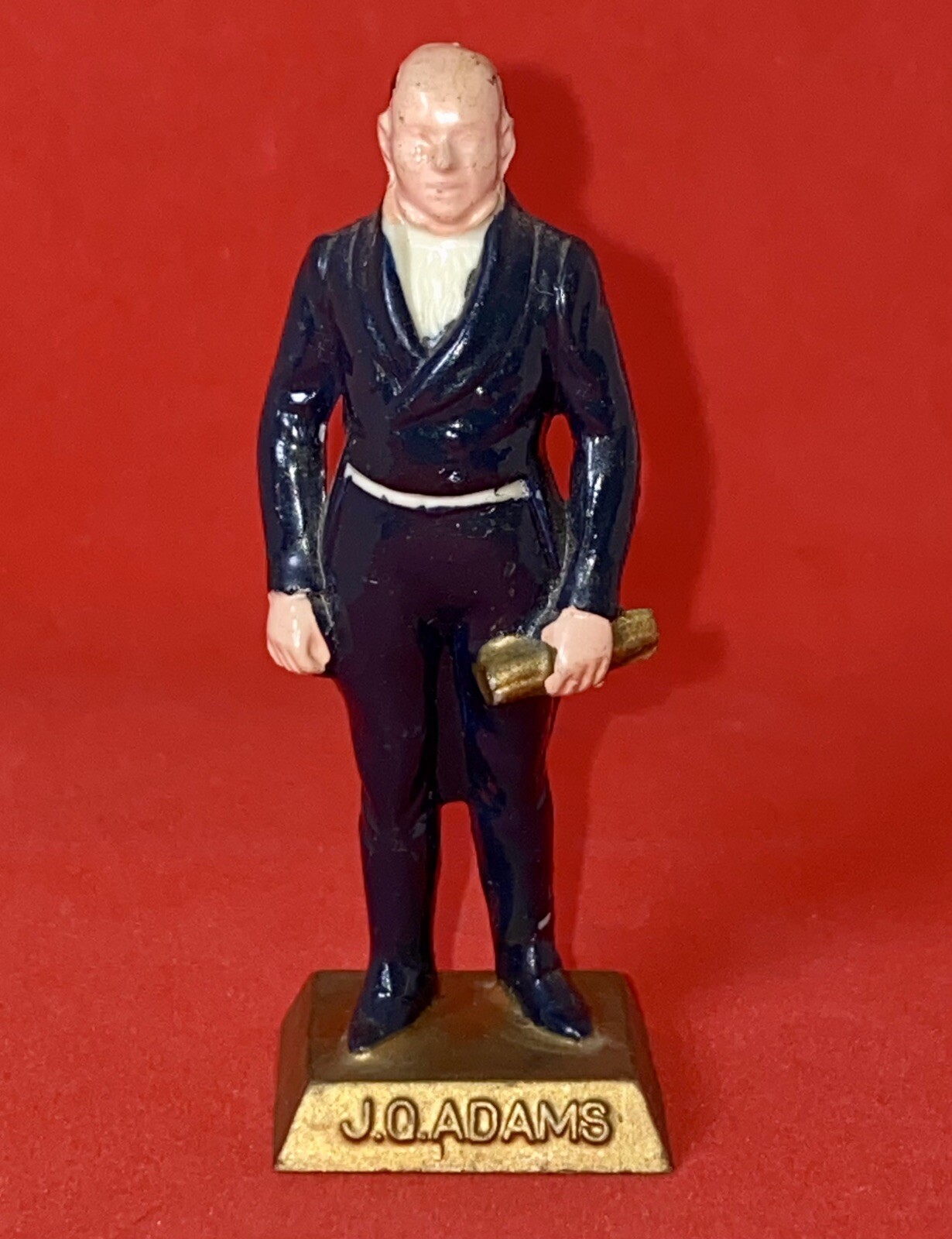 Vintage 1960’s MARX US Presidents JOHN QUINCY ADAMS 6th – 1825-1829