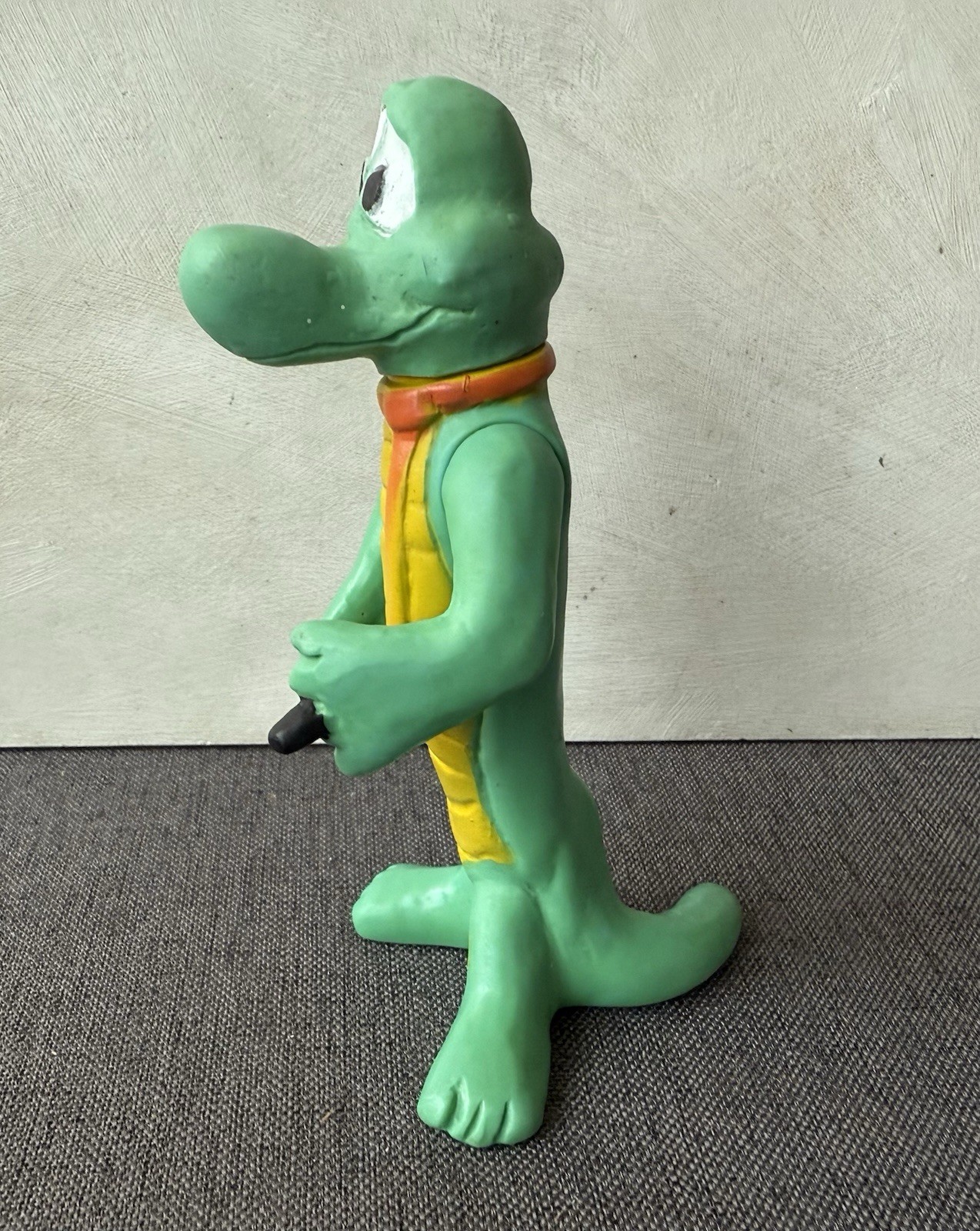 Vintage 1969 Albert Alligator Vinyl Figurine Toy Walt Kelly Pogo Cartoon Japan