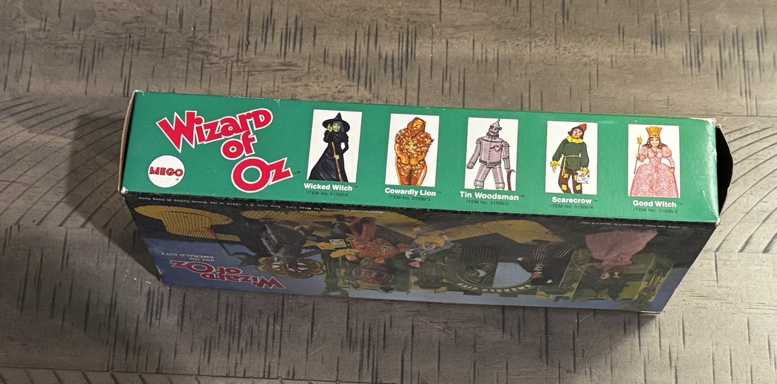 Vintage 1974 MEGO Wizard Of Oz Dolls Toy Action Figure Movie Characters Set Of 4