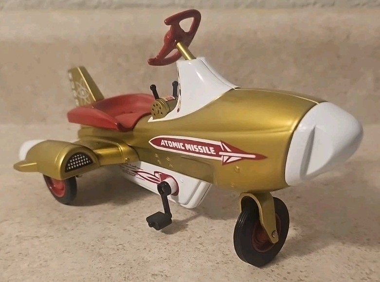 Hallmark Custom Metal Post WW2 Jet Plane Rocket Spacecraft (7,555 of 24,500)