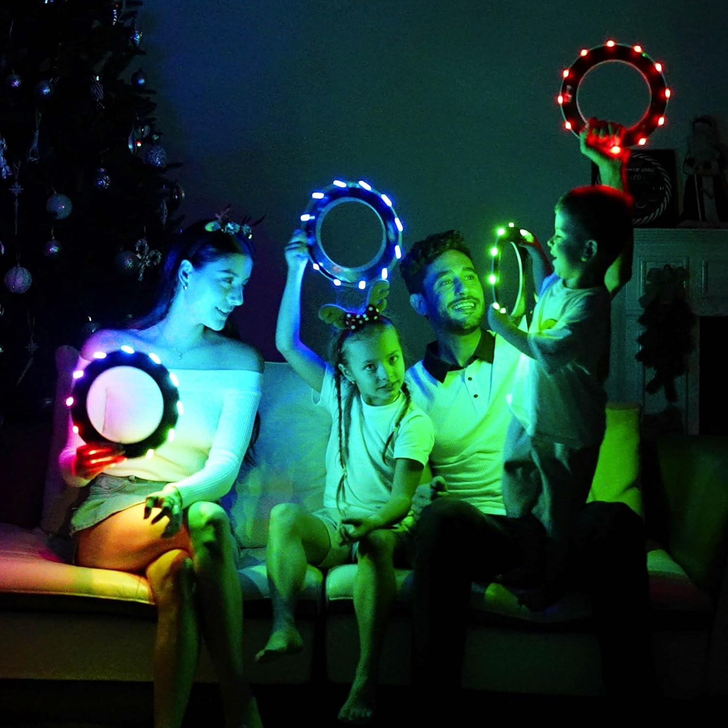 Light-Up Flying Ring – Waterproof & Lightweight for Beach Games