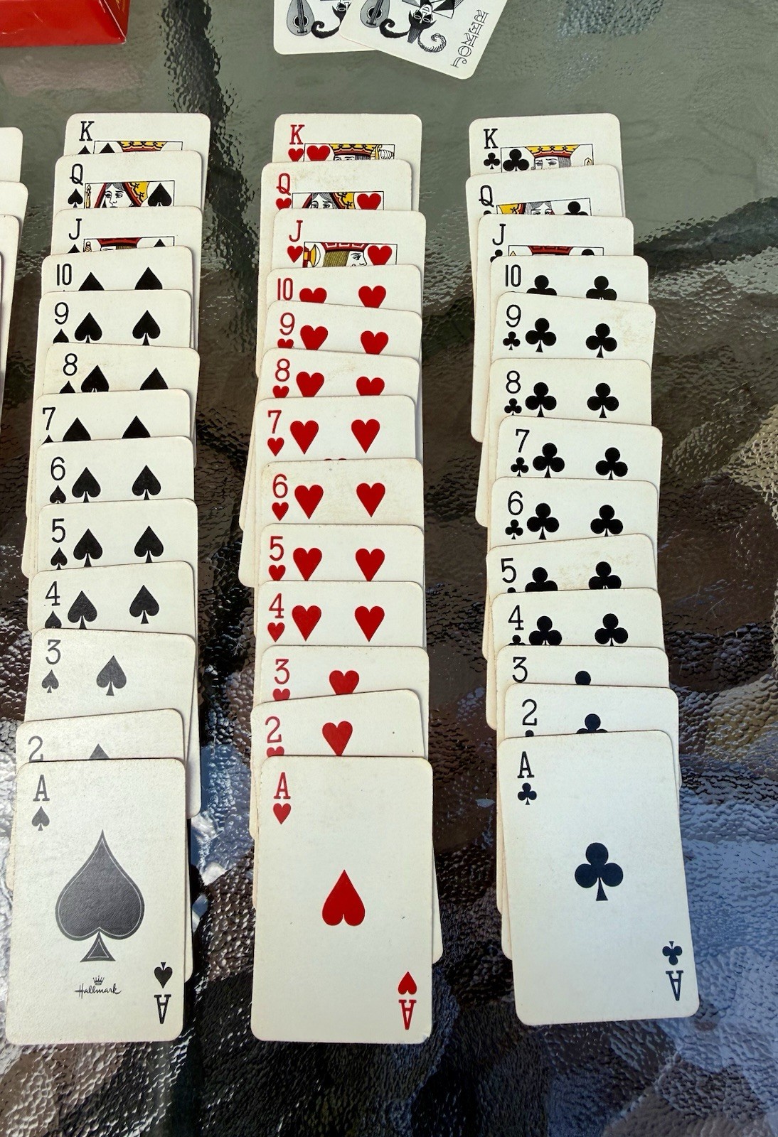 Vintage Hallmark Mini Charlie Brown Complete Set Of Playing Cards Black Jokers