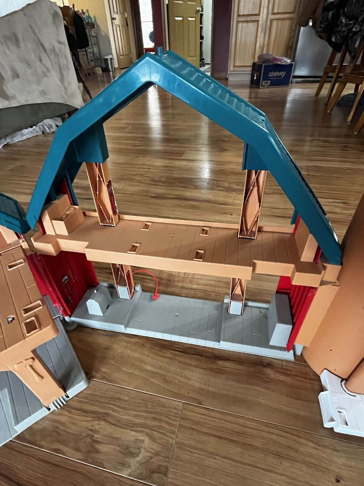 Vintage Tonka Farms Barn Play Set 1995 Vtg
