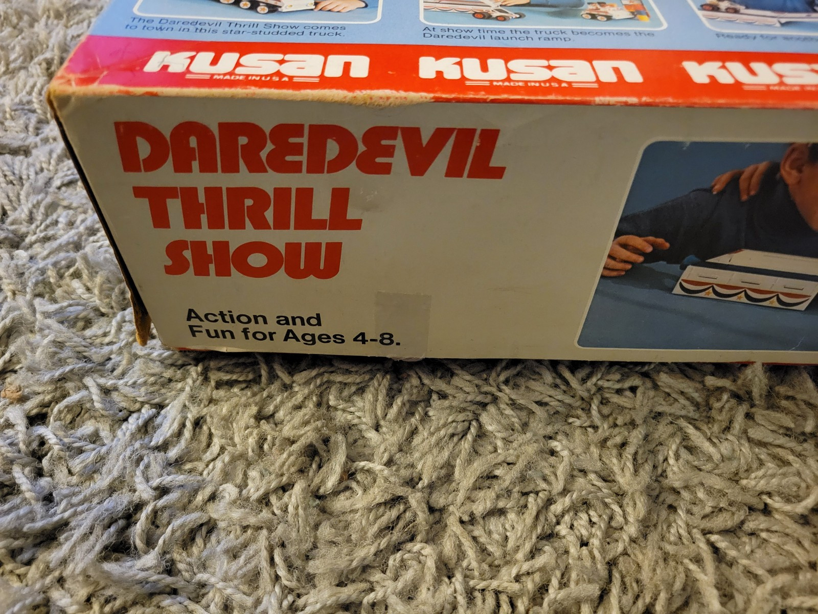 🔥🔥🔥 Vintage Kusan Daredevil Thrill Show – Tested Works – Extremely RARE