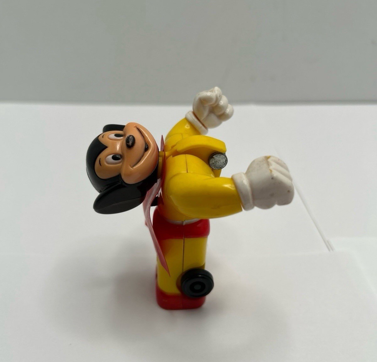 Mighty Mouse 1982 Takara Dynamite Dashers 4” tall plastic flip for parts only