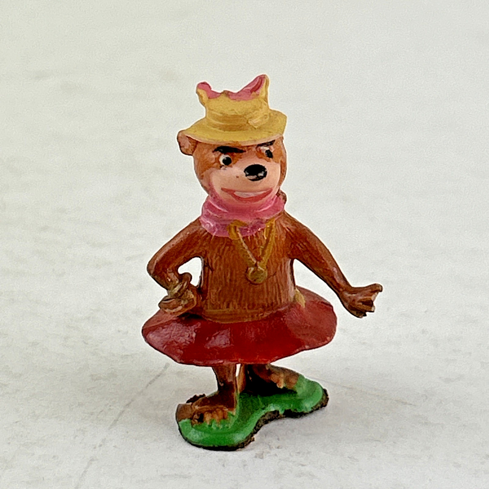 Marx TV Tinykin Cindy plastic figure Hanna Barbera Yogi Bear character
