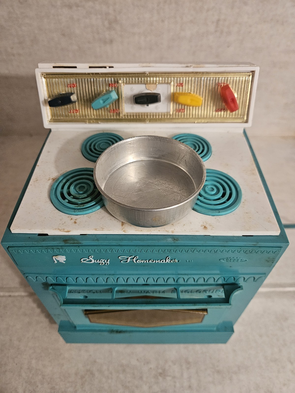 Suzy Homemaker Vintage Working Electric Oven With Box And Instructions.