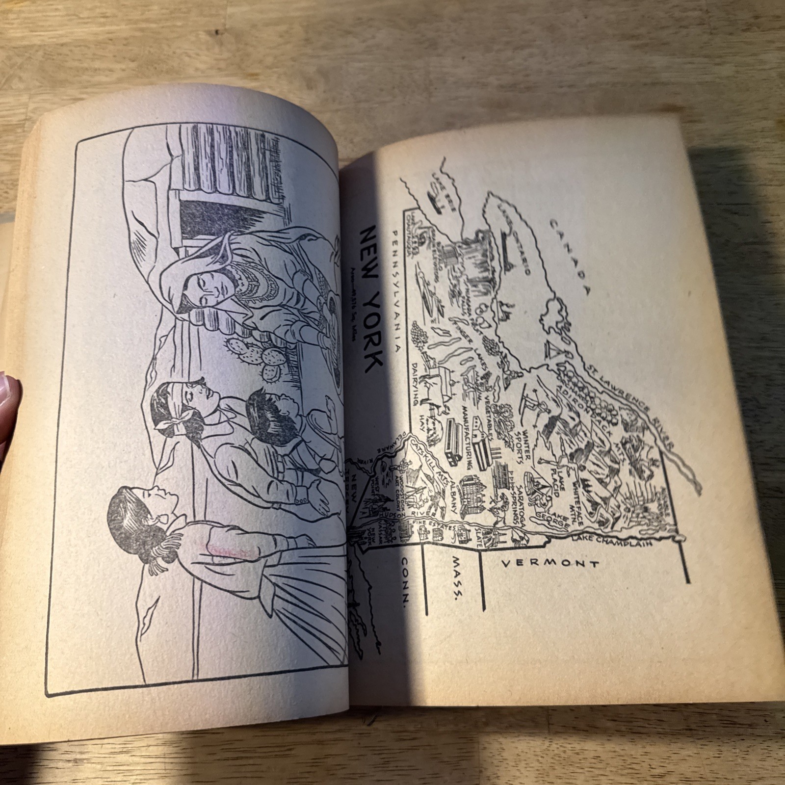 United States 1960s Coloring Book Childrens #4648 Saalfield Lightly Used Vintage