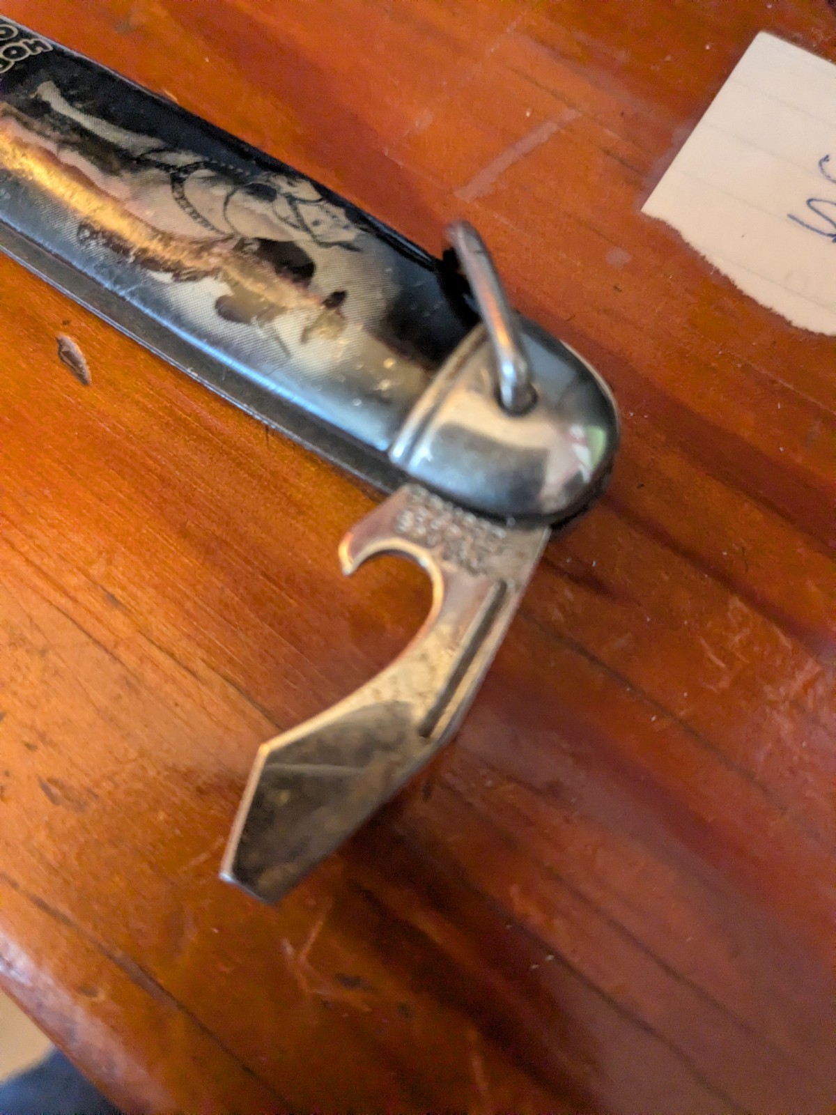 Hopalong Cassidy Knife 3 Blades USA