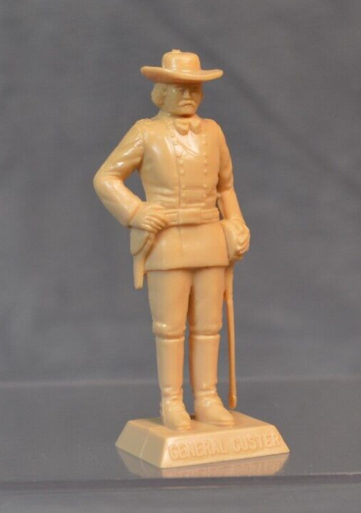 Marx 60mm General Custer Square Based Statuette HP Figure