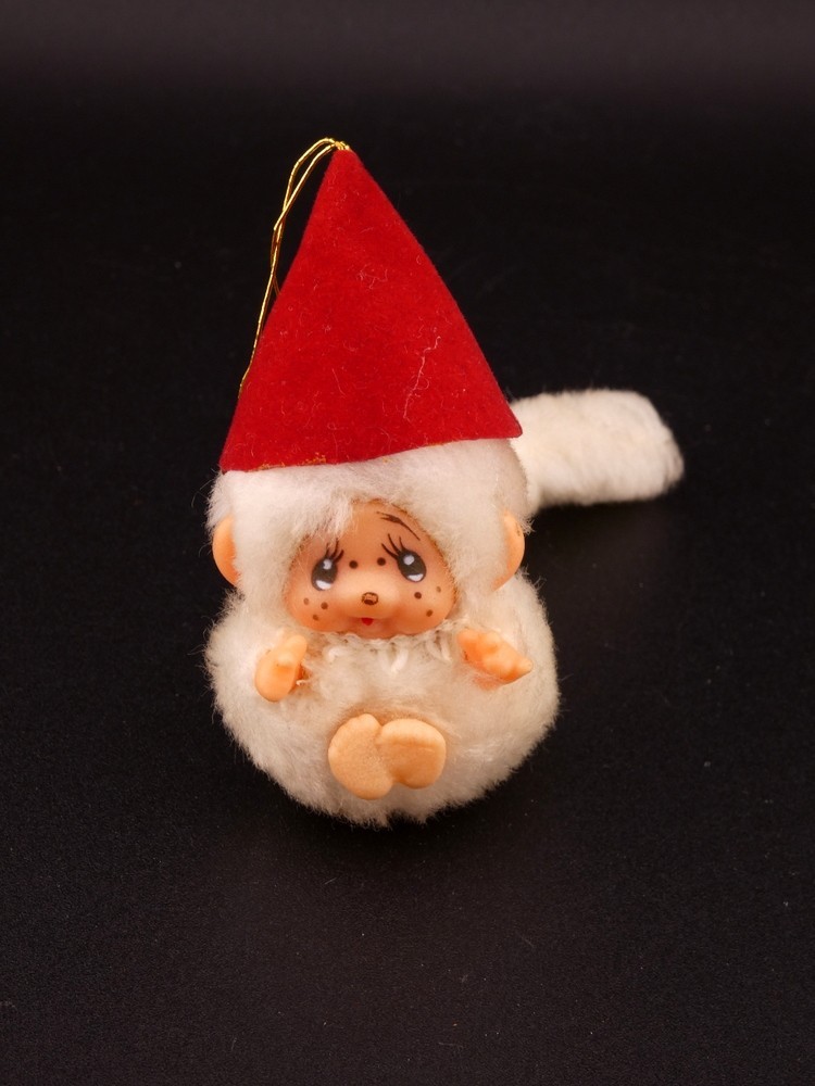 Vintage Santa Monchichi Ornament Monchhichi D