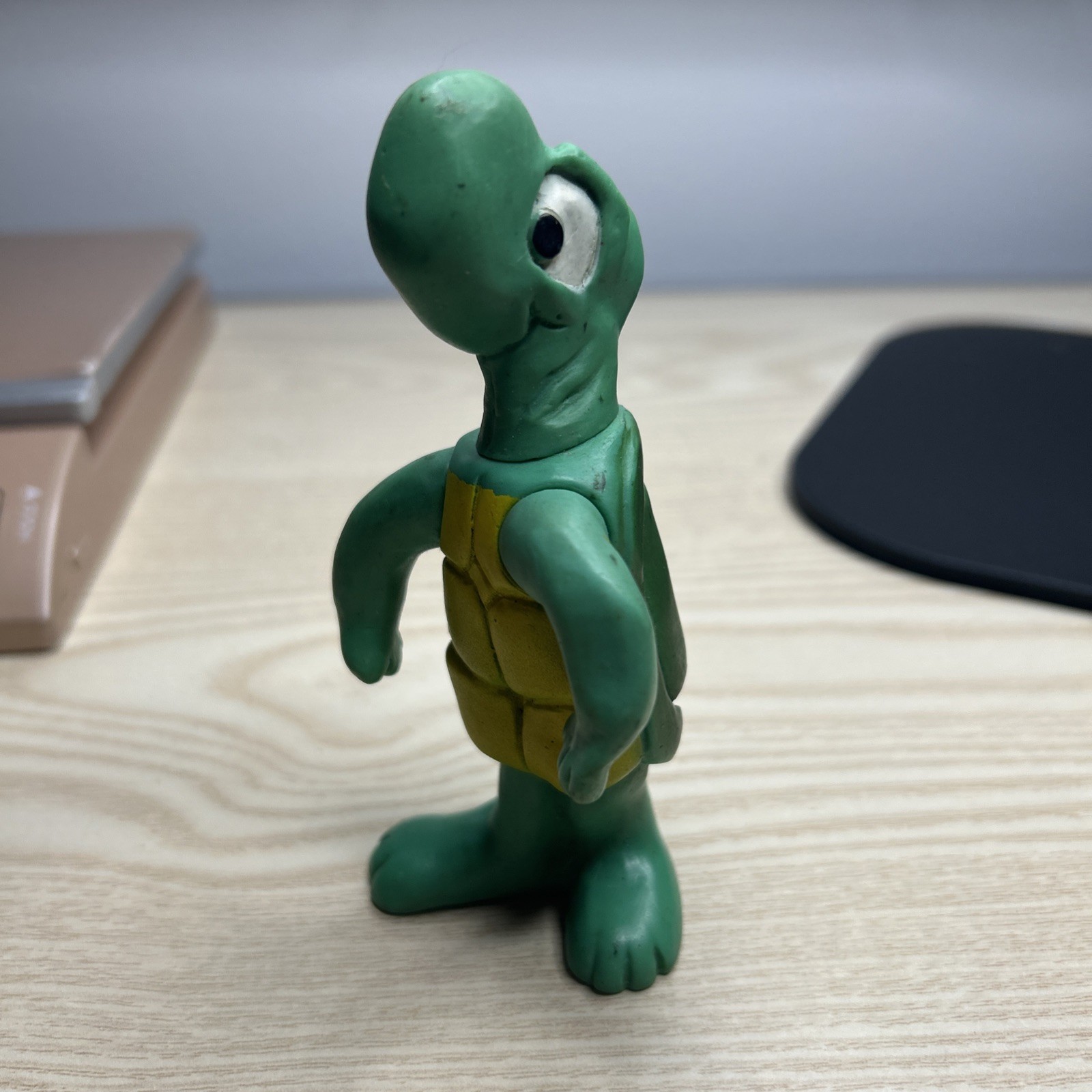 Vintage 1960s Churchy La Femme Toy Turtle Figure Walt Kelly Pogo Comic Japan