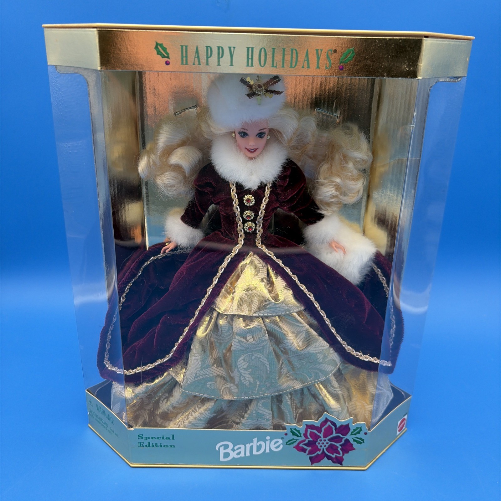 Mattel 1996 Happy Holidays Special Edition Barbie (15646) NIB