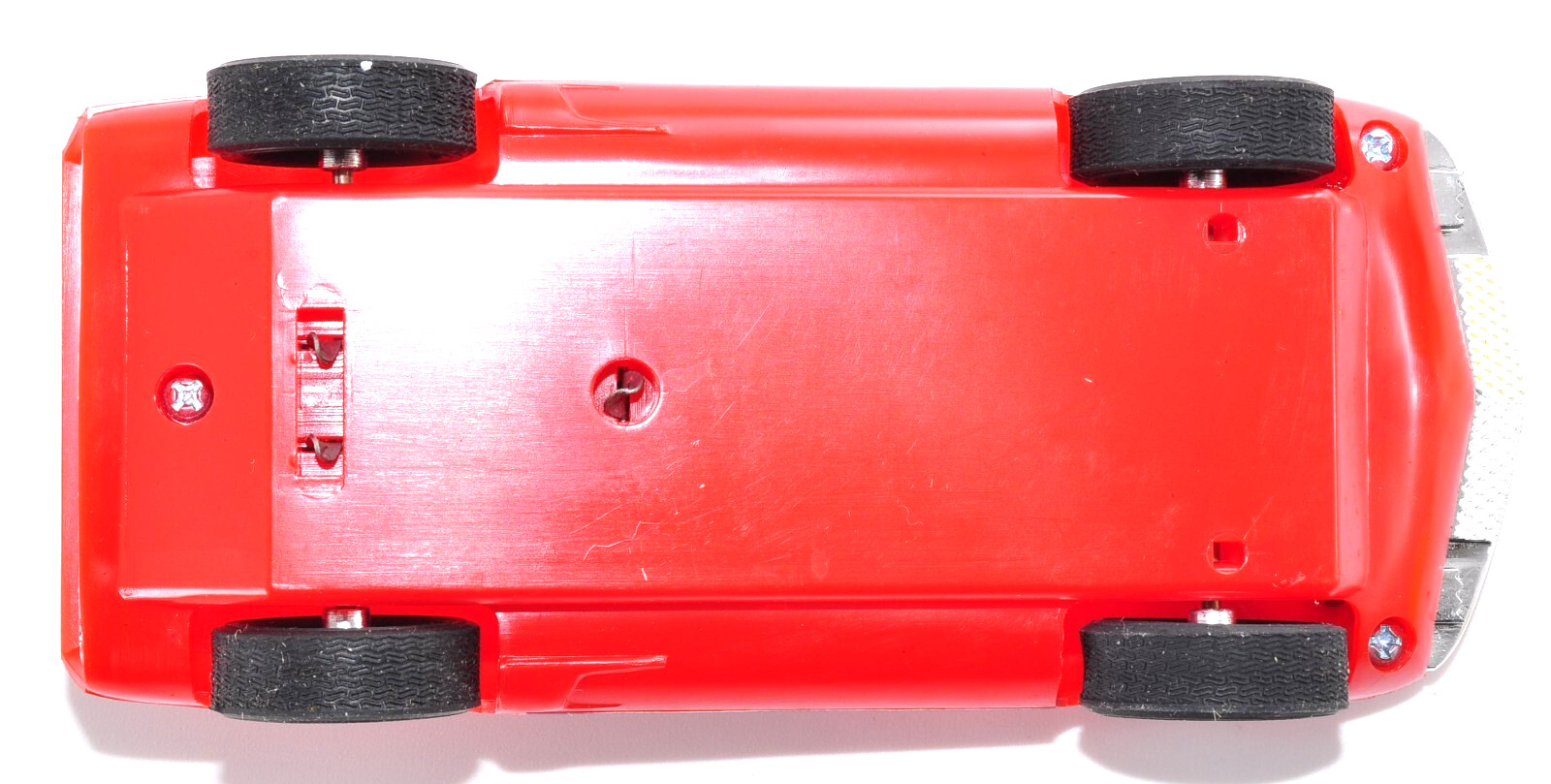 Rare Vintage KANTO TOYS Miura Style Pullback Car Red Japan Die-Cast Plastic Toy
