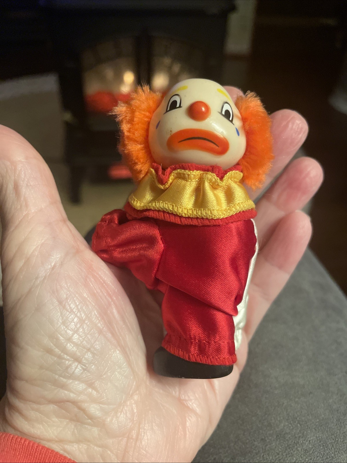 Vintage Dakin Happy/Sad Clown Clip On Hugger