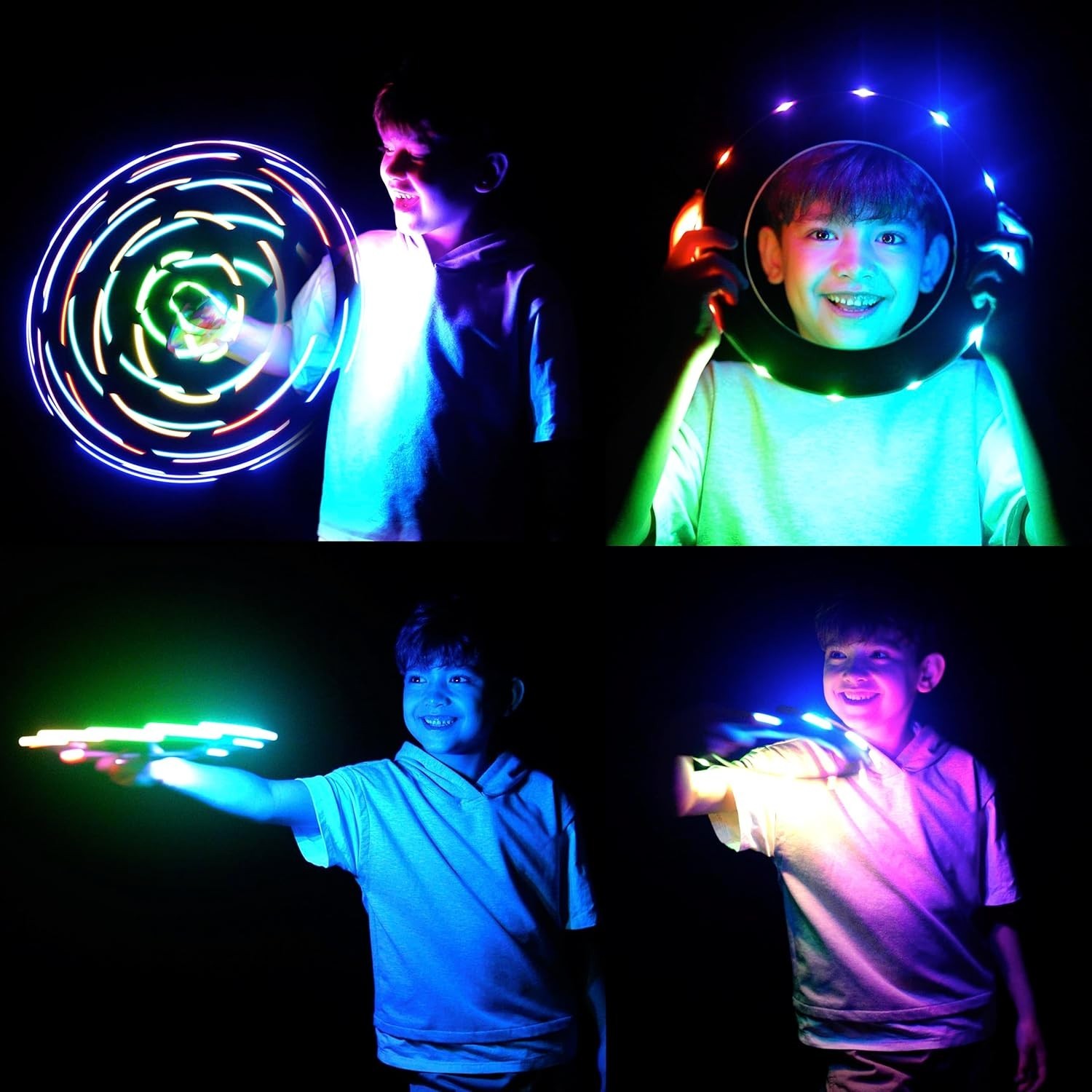 Light-Up Flying Ring – Waterproof & Lightweight for Beach Games
