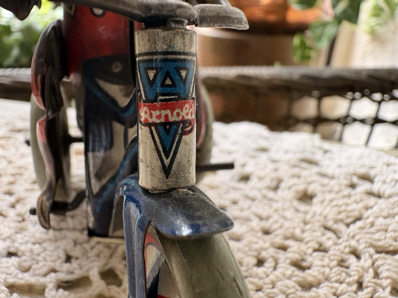 VTG US Zone Germany Tin Wind-Up Monkey Toys | Arnold Bicycle Monkey & Two Others