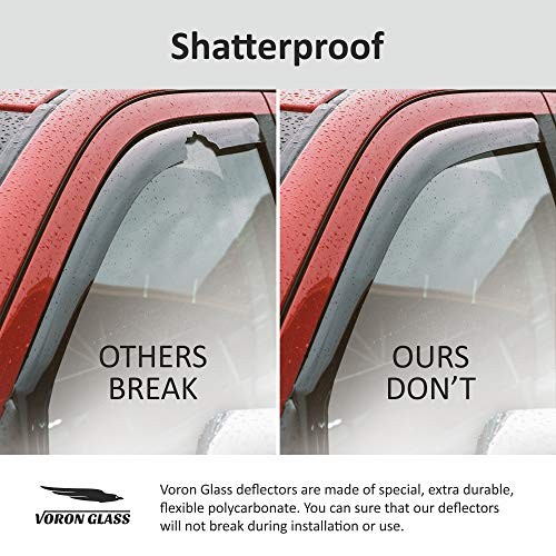 in-Channel Extra Durable Rain Guards for GMC Terrain 2018 For Terrain 18-24